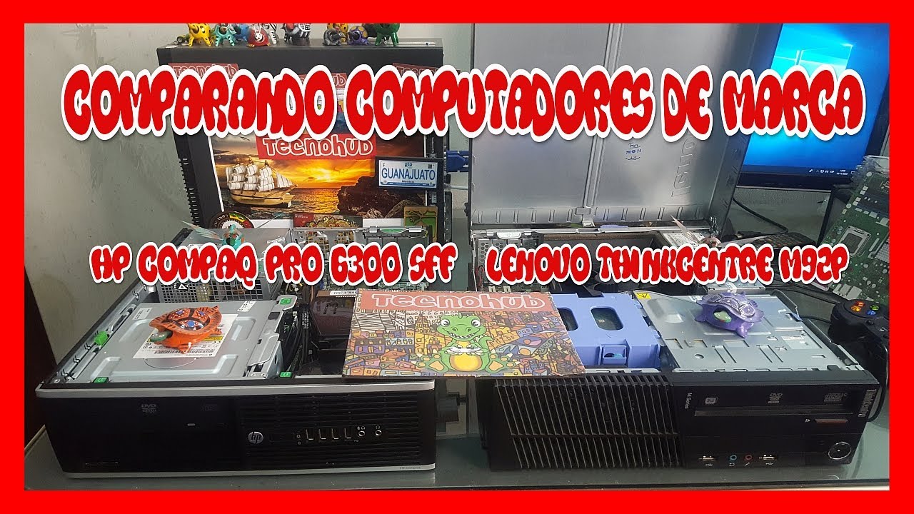 Computadores de marca : HP Compaq Pro 6300 Sff  vs Lenovo Thinkcentre M92p