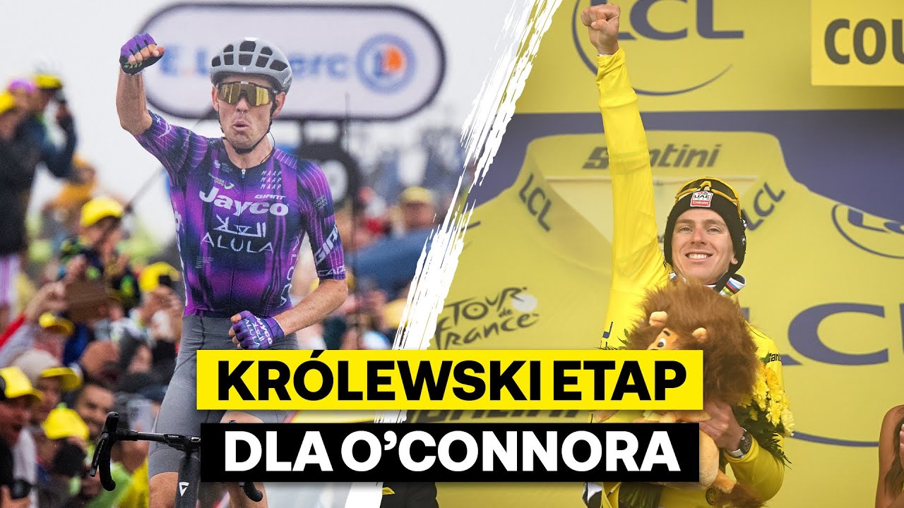 Tadej Pogačar coraz bliżej końcowego tryumfu | Skr&oacute;t 18. etapu TdF