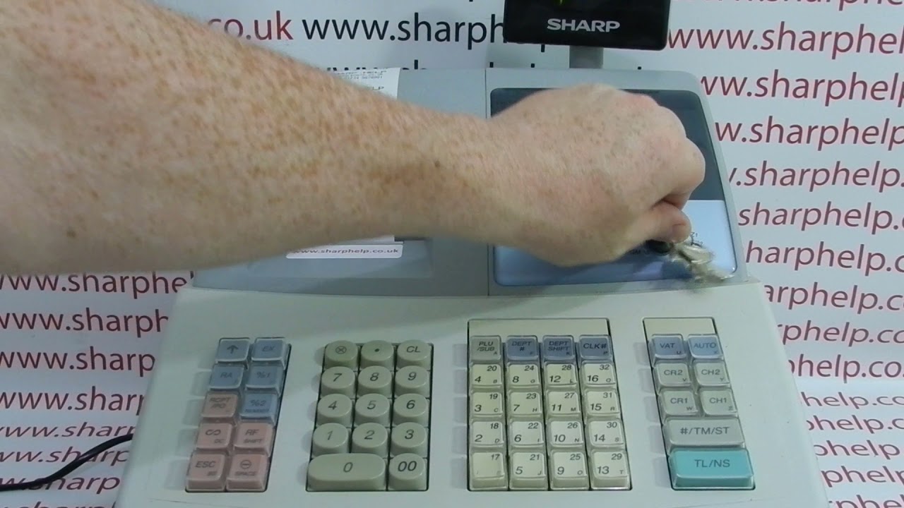 PLU Programming Sharp XE-A203 / XEA203 / XE-A206 / XEA206 / XE-A20S / XE-A506 / XEA506 Cash Till USA