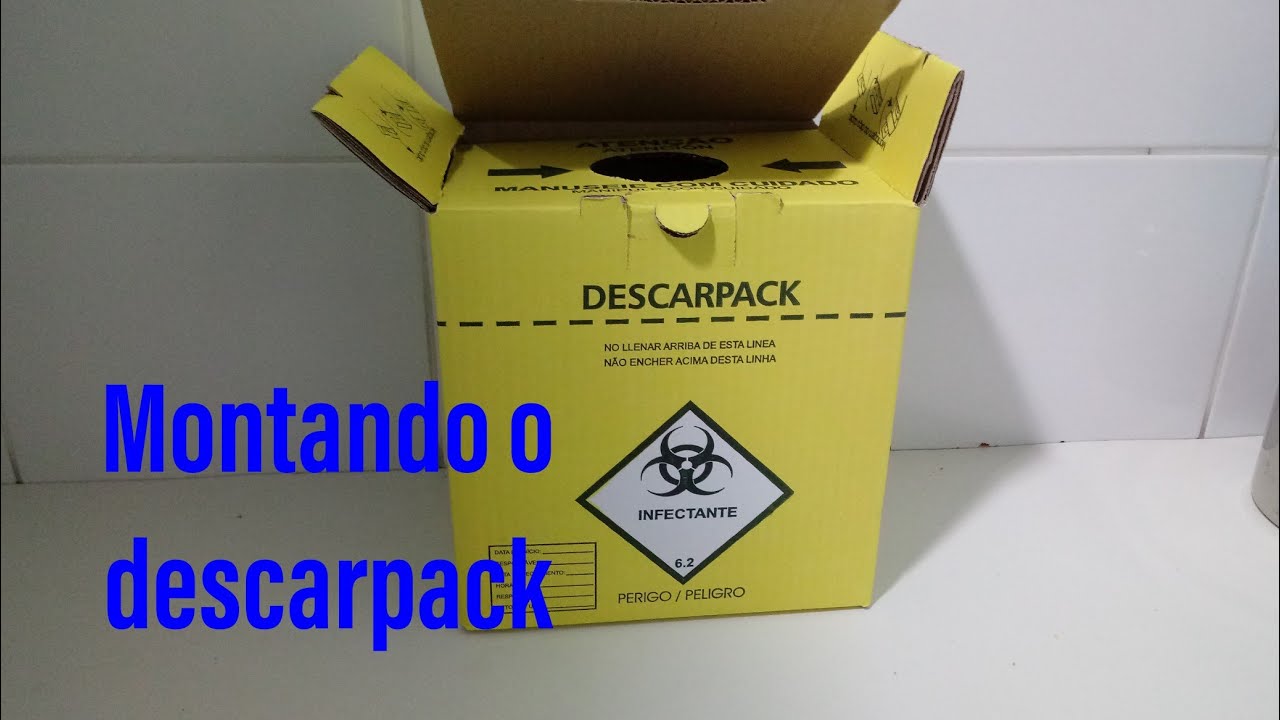 Como montar um descarpack.