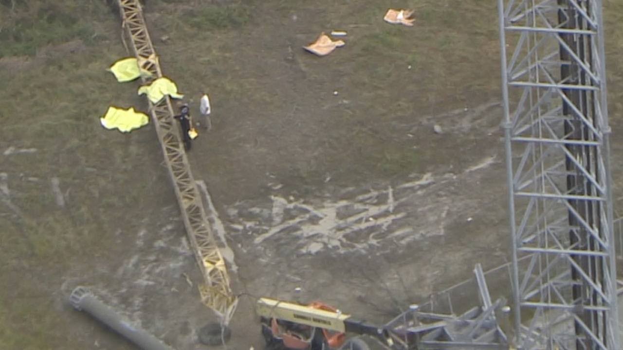 3 dead after scaffolding collapses at Miami television tower