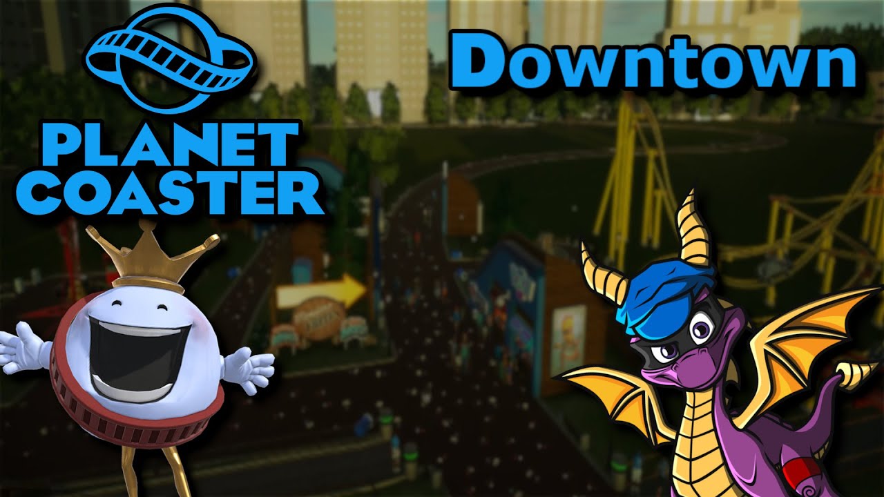 Planet Coaster Career Mode - Downtown