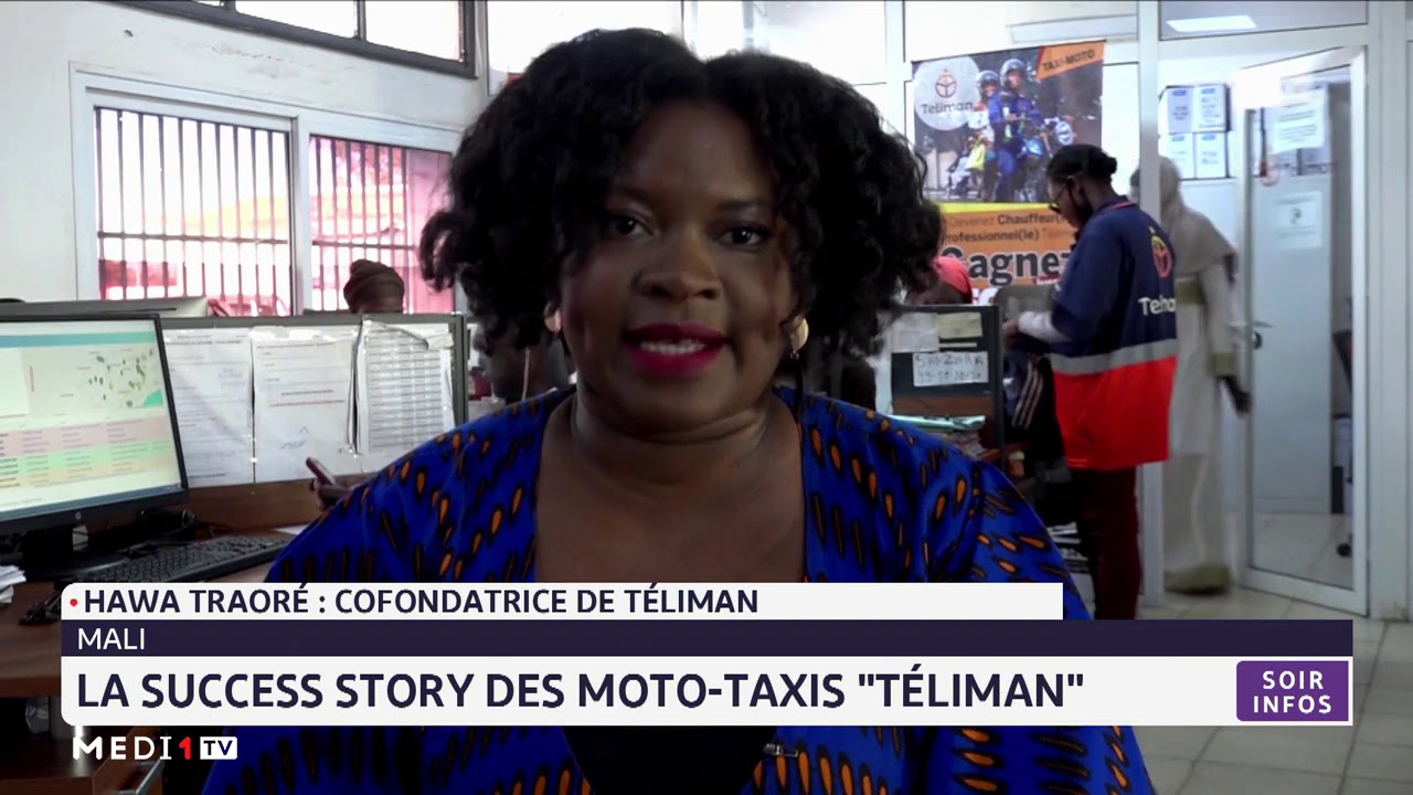 Mali: la success story des moto-taxis "Téliman"