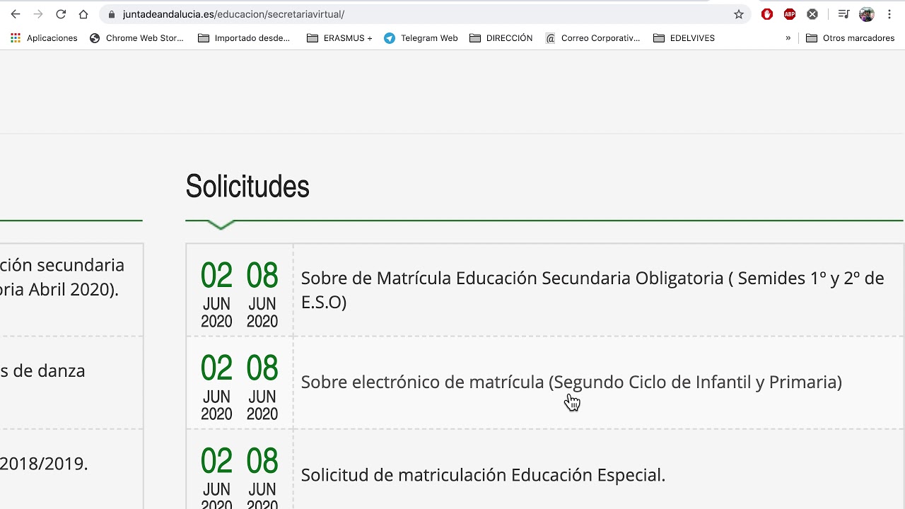 CÓMO REALIZAR LA MATRÍCULA ONLINE