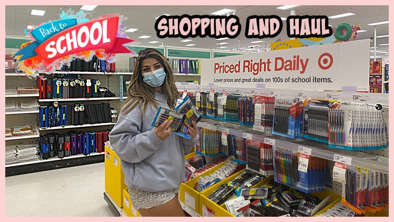Back to School Supplies Shopping and Haul 2021!KEILLY ALONSO