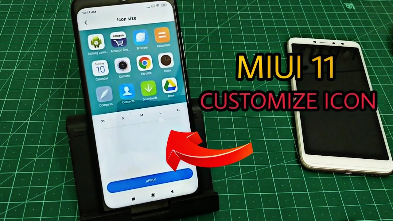 MIUI 11 Tips: How to Change Icon Size