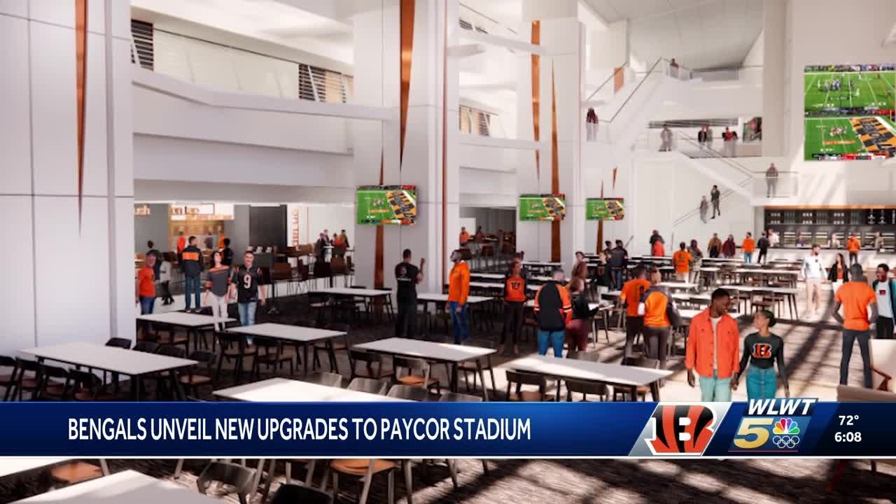 Bengals share look at next wave of renovations at Paycor Stadium