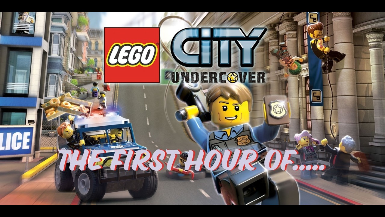 Первый час игры Lego City Undercover