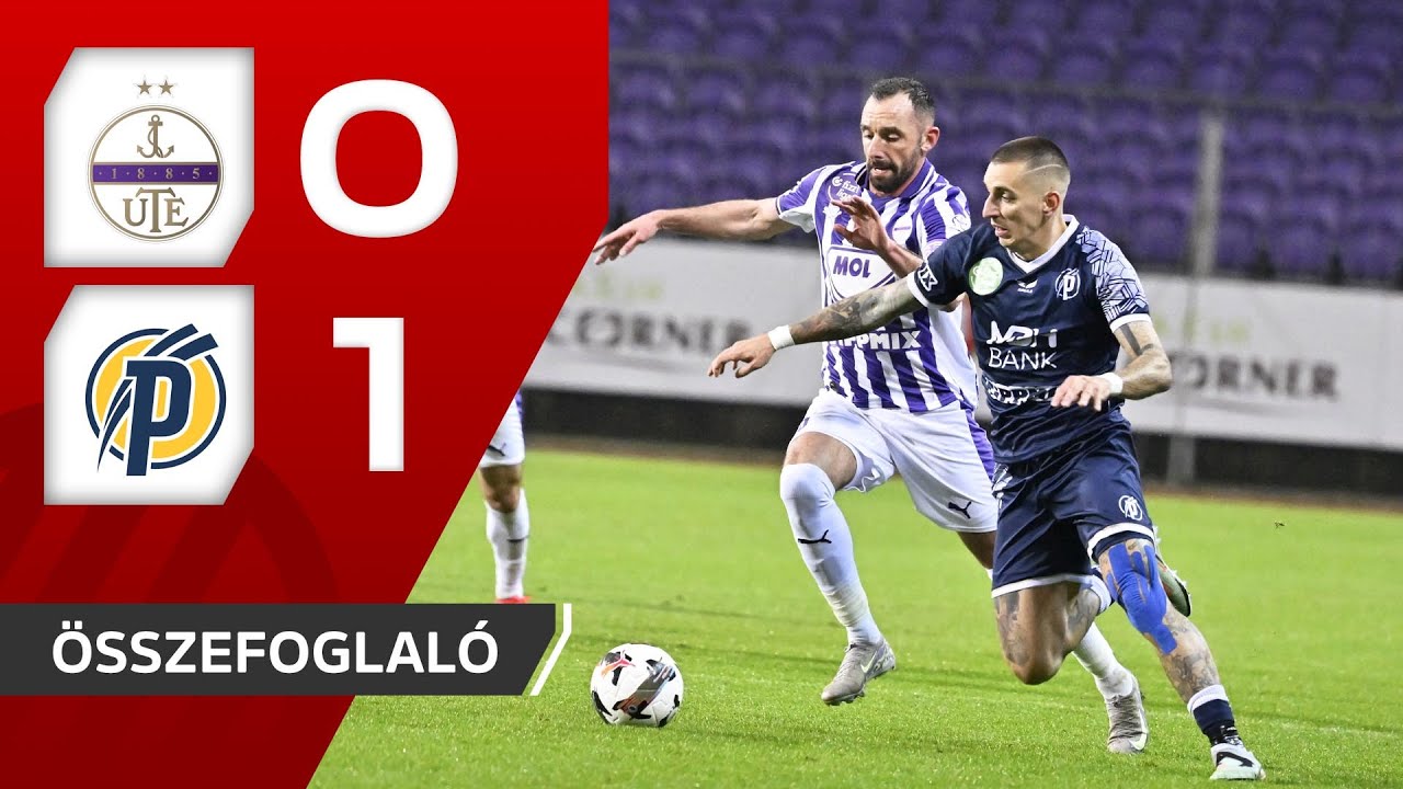 Fizz Liga: Újpest – Puskás Akadémia 0–1 | összefoglaló