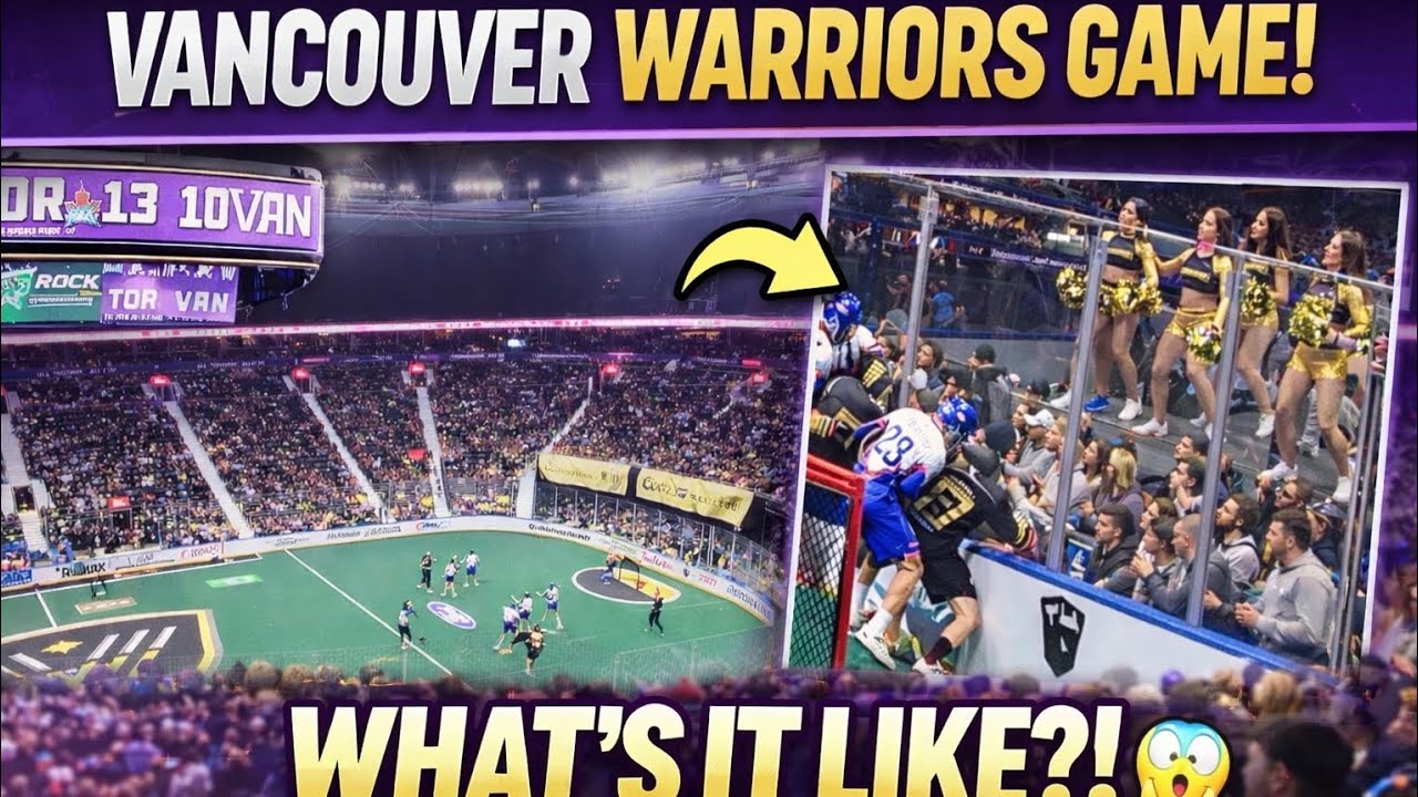 Inside a Vancouver Warriors Game at Rogers Arena | The Crowd, Goals & Game Atmosphere