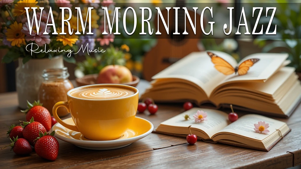 Warm Morning Jazz ☕ Bossa Nova background for Studying, Working & Relaxing