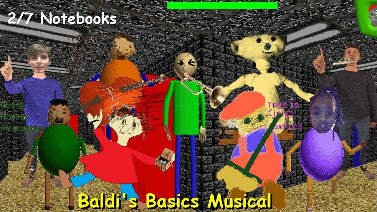 Baldi's Basics Musical V1 - декомпилированный мод Baldi's basics 1.3.2