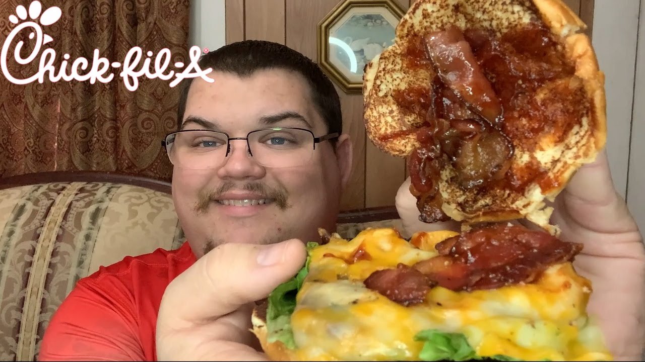 Chick-Fil-A's Smokehouse BBQ Bacon Sandwich Grilled and Original