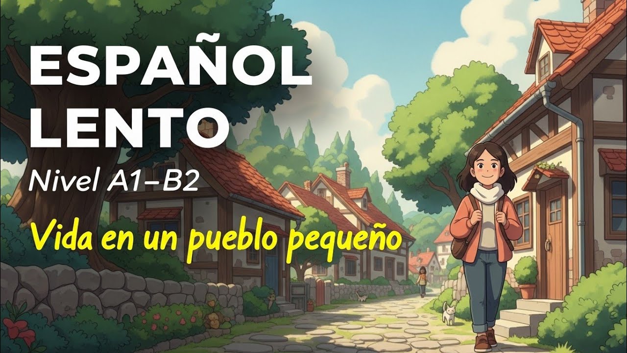 Life in a Small Town | Learn Spanish Vocabulary in Context (A1–B2)