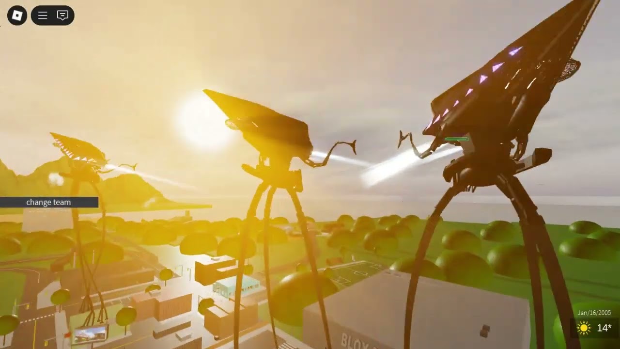 Tripods invade the earth(episode 1)