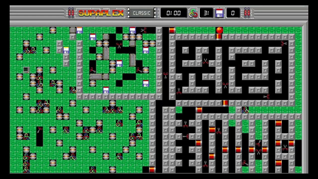 [SUPAPLEX CLASSIC] - LV. 88 : FLIP AND FLOP