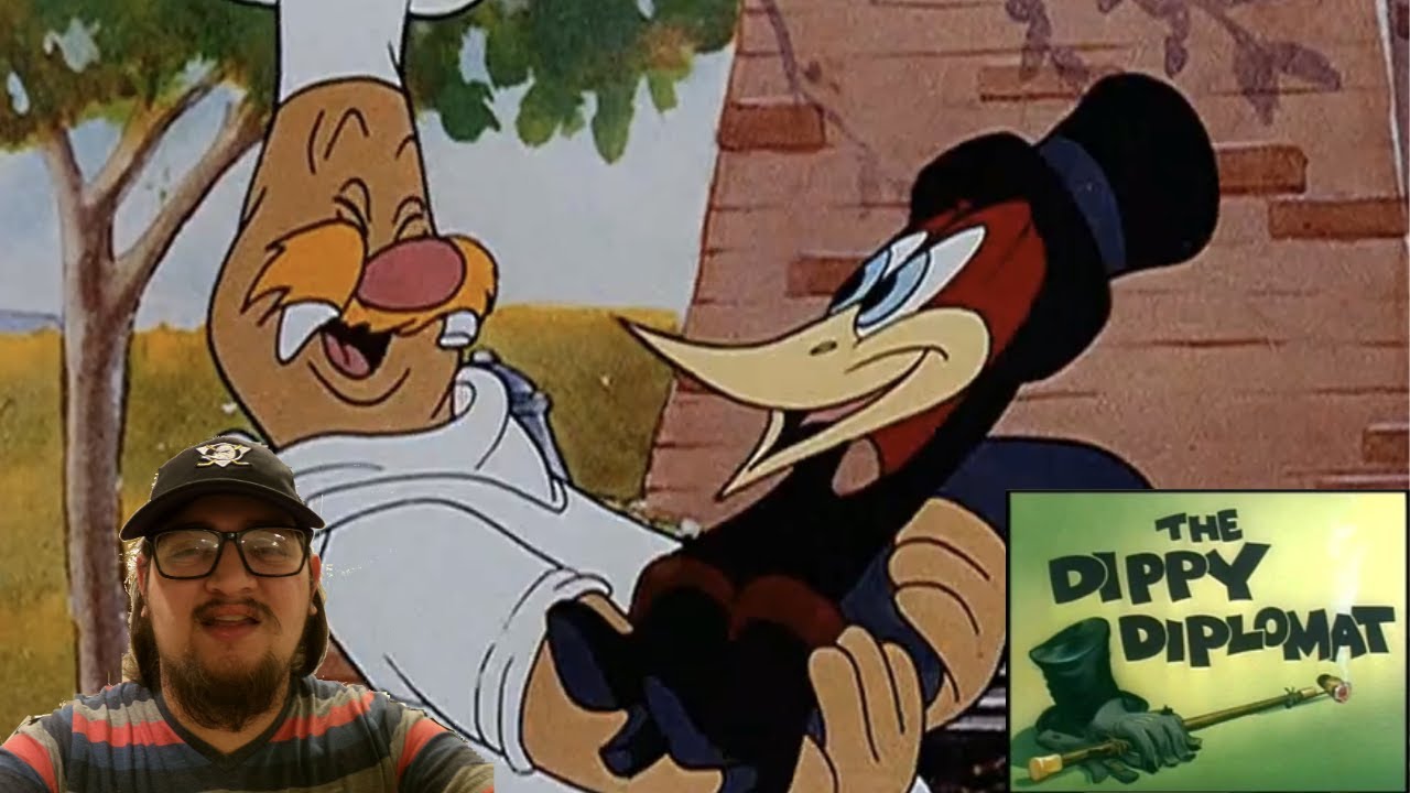 Woody Woodpecker: The Dippy Diplomat (1945) - First Time Watching - Wally Walrus Returns!