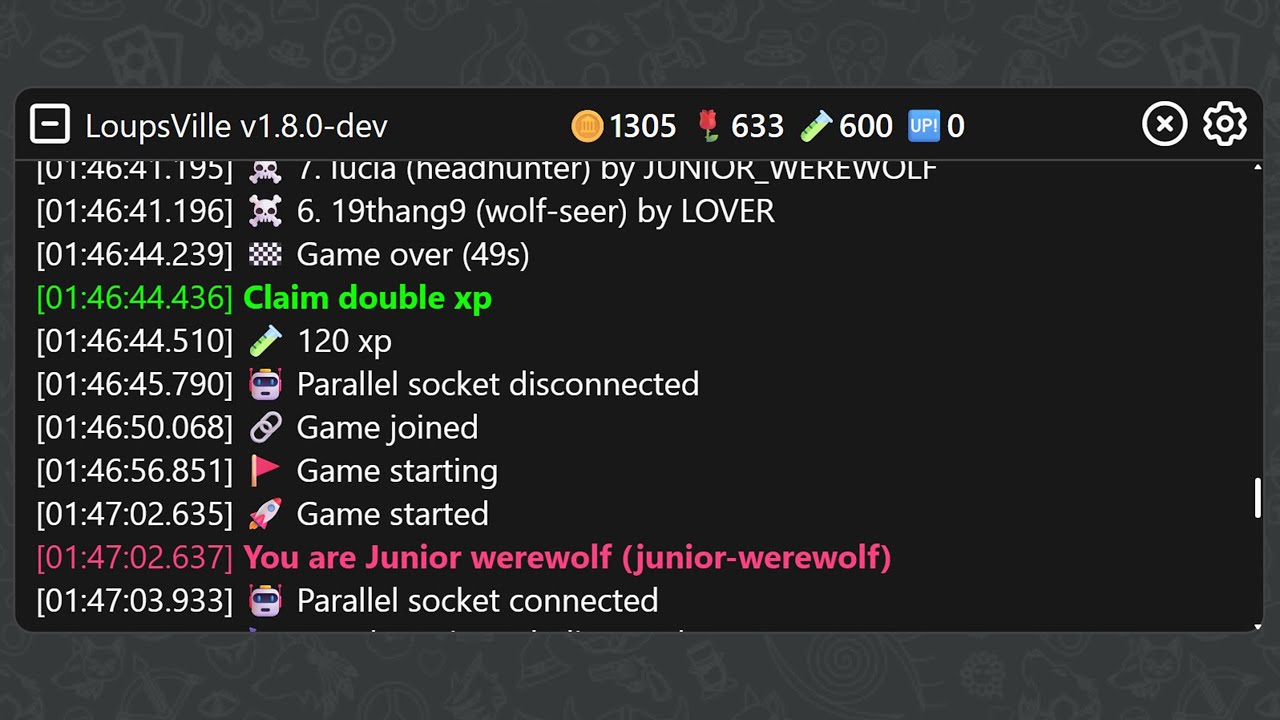 Wolvesville Bot XP tutorial - Loupsville