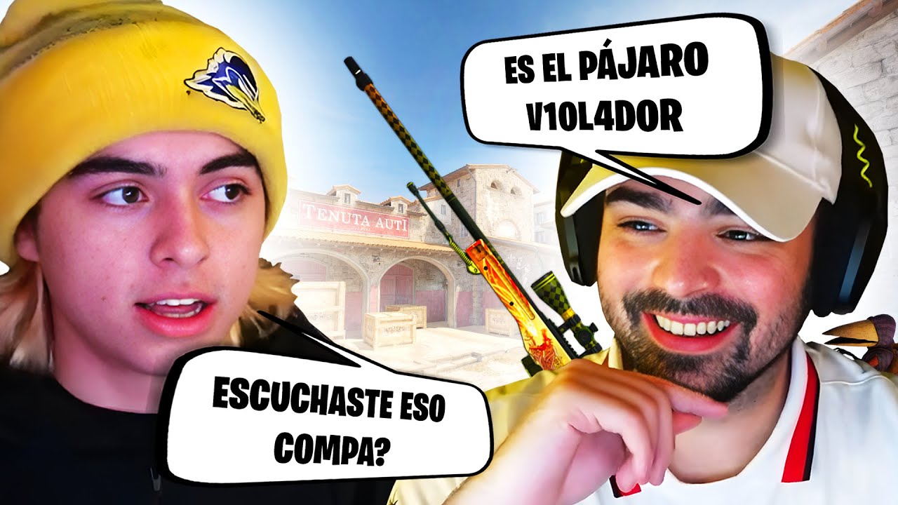 BANANIROU y RAGEYLO juegan CS2 re DROGADOS