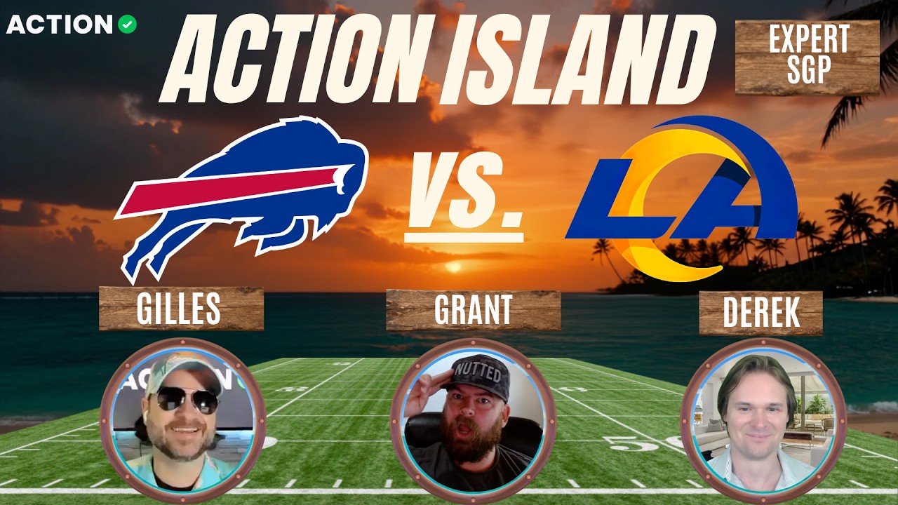 Bills vs. Rams SAME GAME PARLAY PICKS LIVE | Monday Night Football