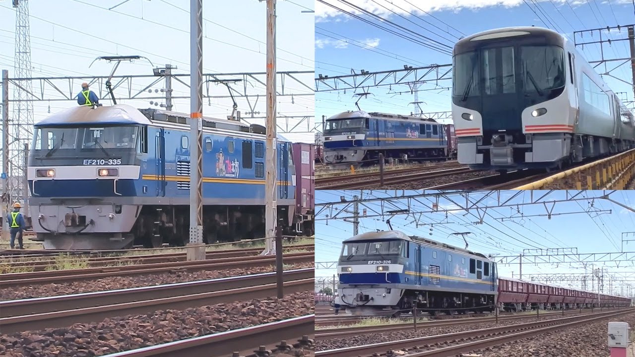 【貨物列車】JR貨物 稲沢駅下り着発線 午前10時台