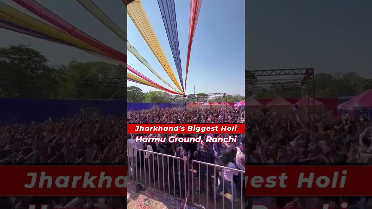 Jharkhand's Biggest Holi - Rang Utsav @ Harmu Ground, Ranchi