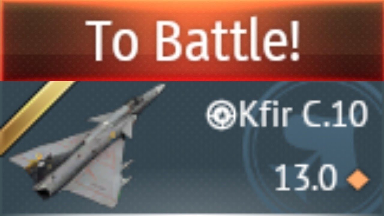 Kfir C.10 before chaos begins.