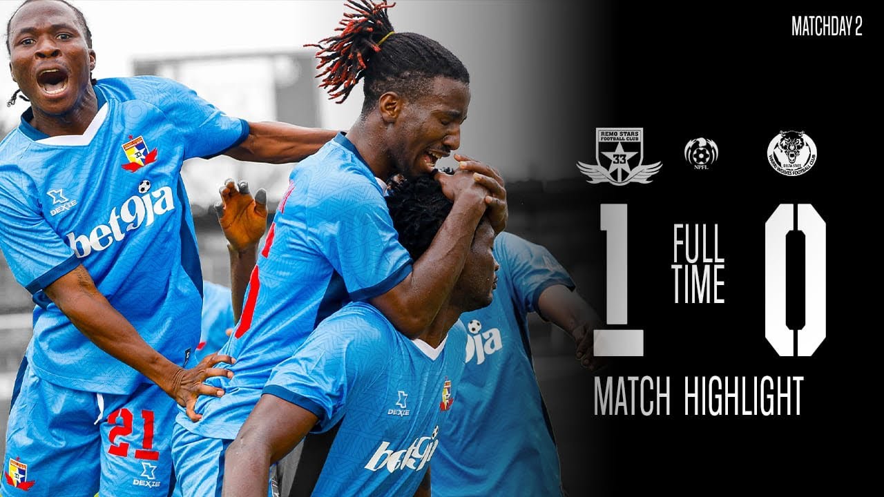 HIGHLIGHTS | Remo Stars vs Warri Wolves (1-0) | Samson’s Winner Yet Again 