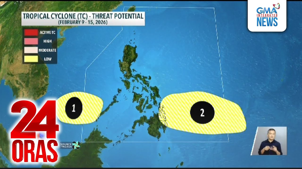 Ilang bahagi ng bansa makararanas pa rin ng pag-ulan dahil sa shear line at hanging Amihan | 24 Oras
