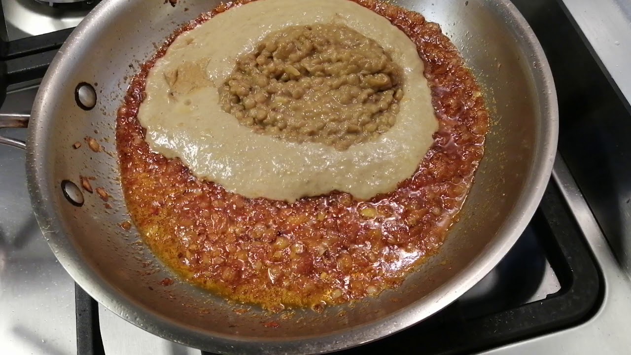 Tacu Tacu de Lentejas