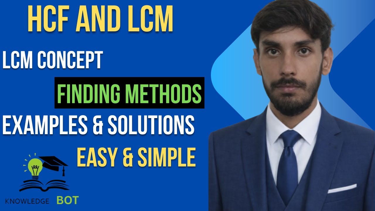 LCM (Least Common Multiple) Explained 🔢 | Finding Methods, Examples & Solved Questions