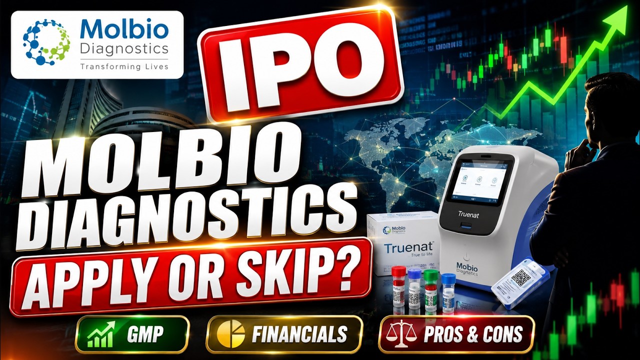 Molbio Diagnostics IPO Complete Analysis 🧬 Business Model, GMP, Valuation & Verdict