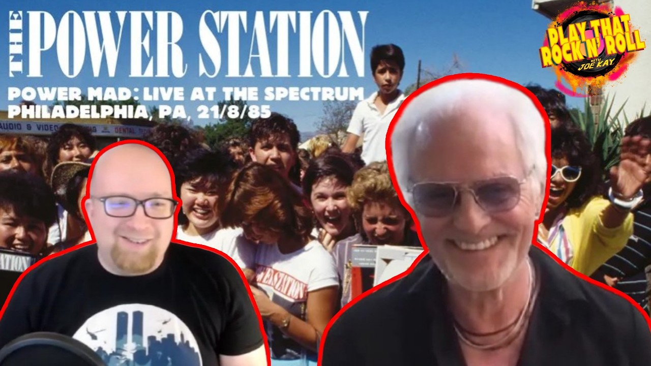 MICHAEL DES BARRES' Wild Tour with THE POWER STATION! | Interview with Michael Des Barres