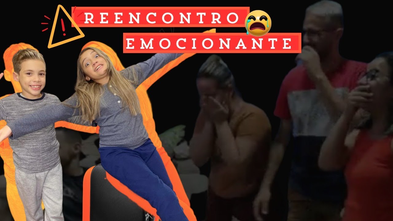 SURPRESA EMOCIONANTE PARA MINHA FAMÍLIA NO BRASIL-  😱  