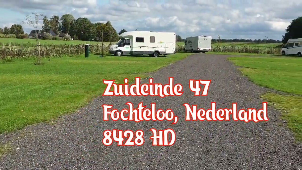 camperplaats de flint in Fochteloo