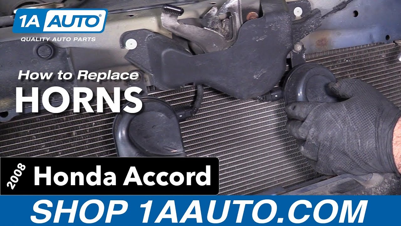 How to Replace Horns 08-12 Honda Accord