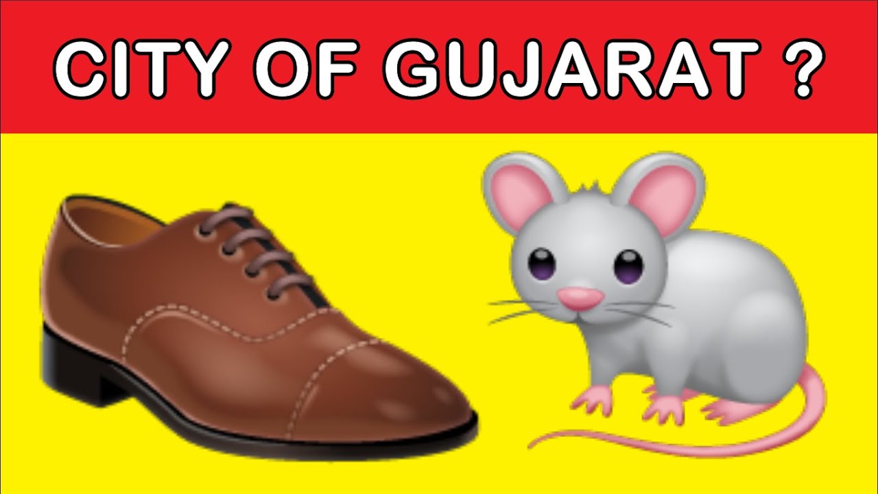 Emoji Puzzle | Can You Guess City Name Of Gujarat From Emoji | Emoji Challenge