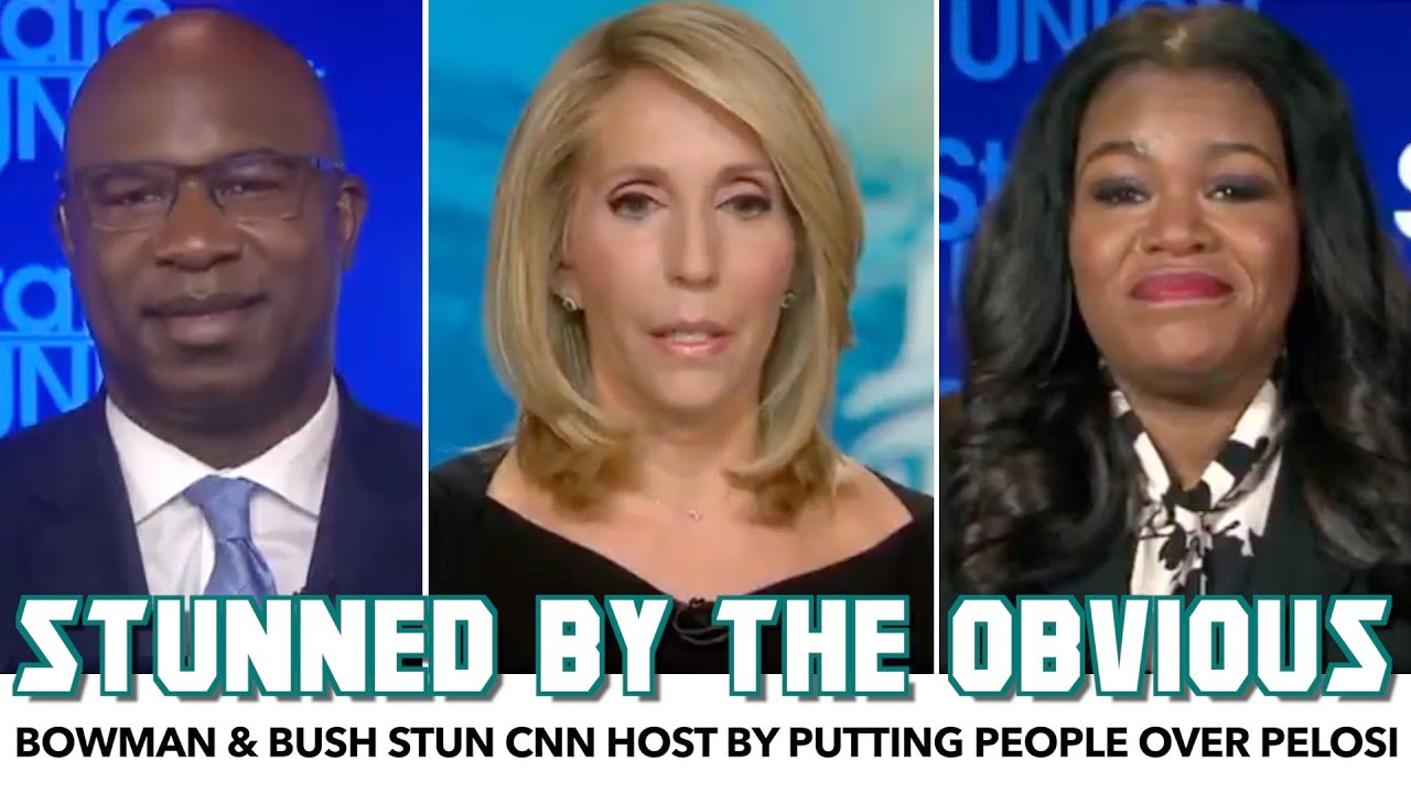 Jamaal Bowman & Cori Bush Stun CNN Host By Putting People Over Pelosi