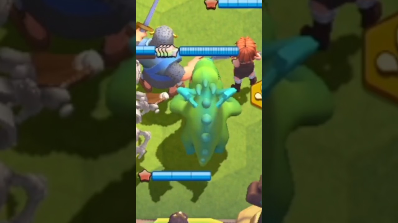 4-Star Baby Dragon deal massive DAMAGE!#clashroyale #mergetactics #gaming #supercell #shorts #dragon