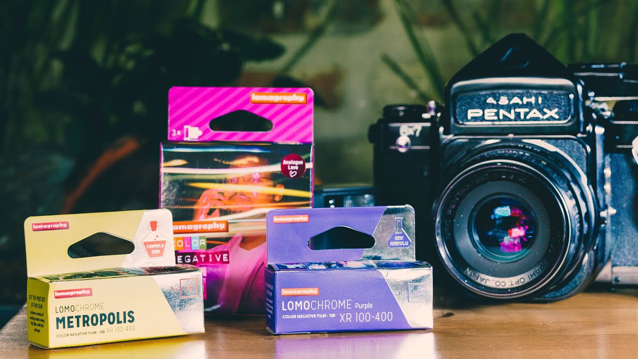 Je teste TROIS PELLICULES ARGENTIQUE de chez LOMOGRAPHY