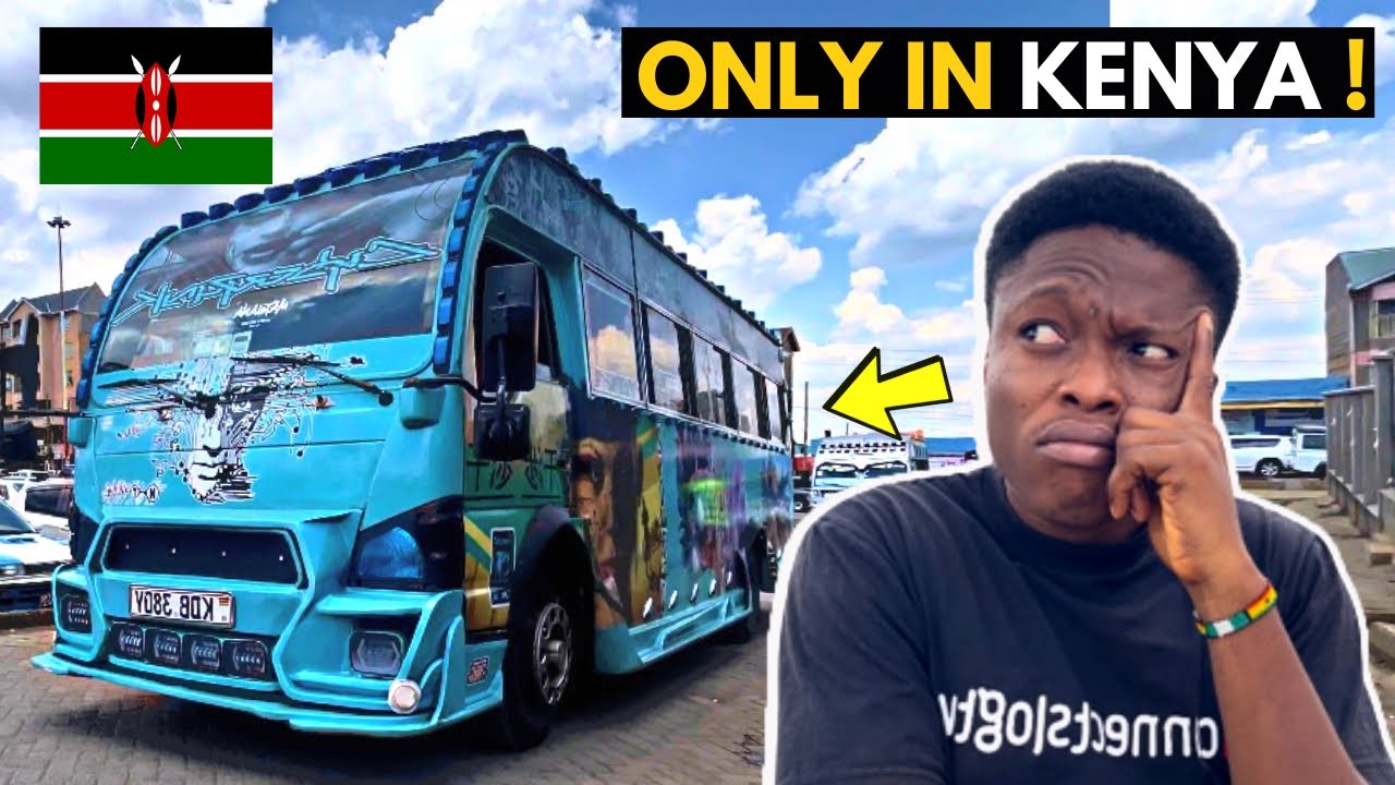 🇰🇪First Time in a Matatu in Nairobi, Kenya + The Unique Matatu Culture
