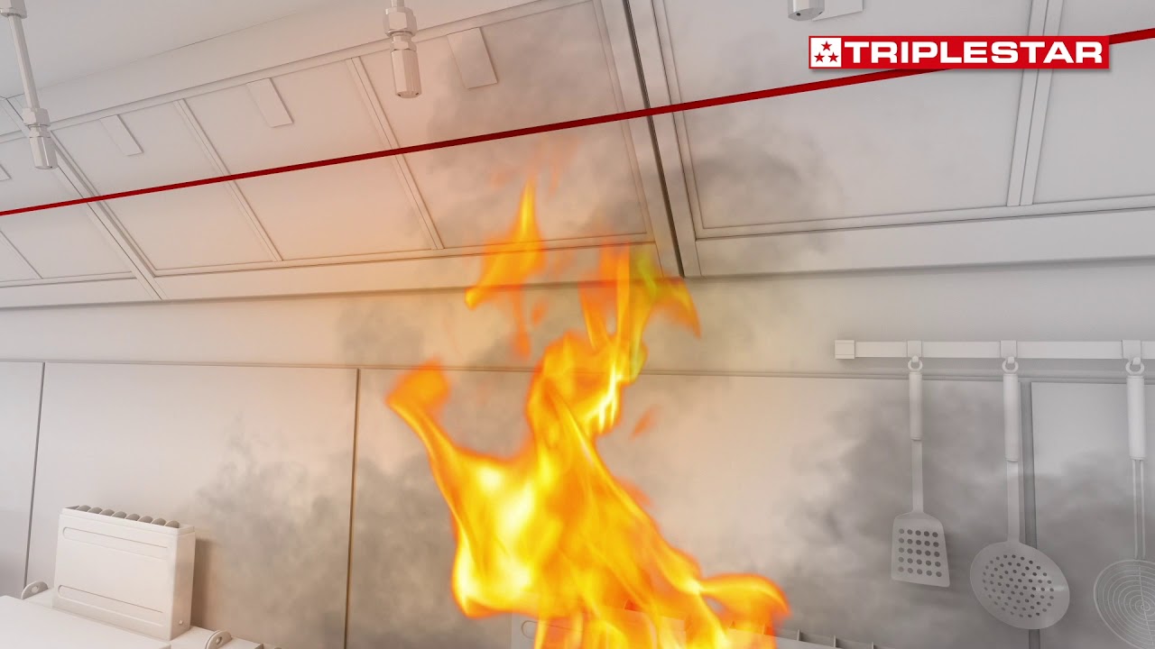 TRIPLESTAR Fire Suppression Systems for Commercial Kitchens by ROTAREX Firetec