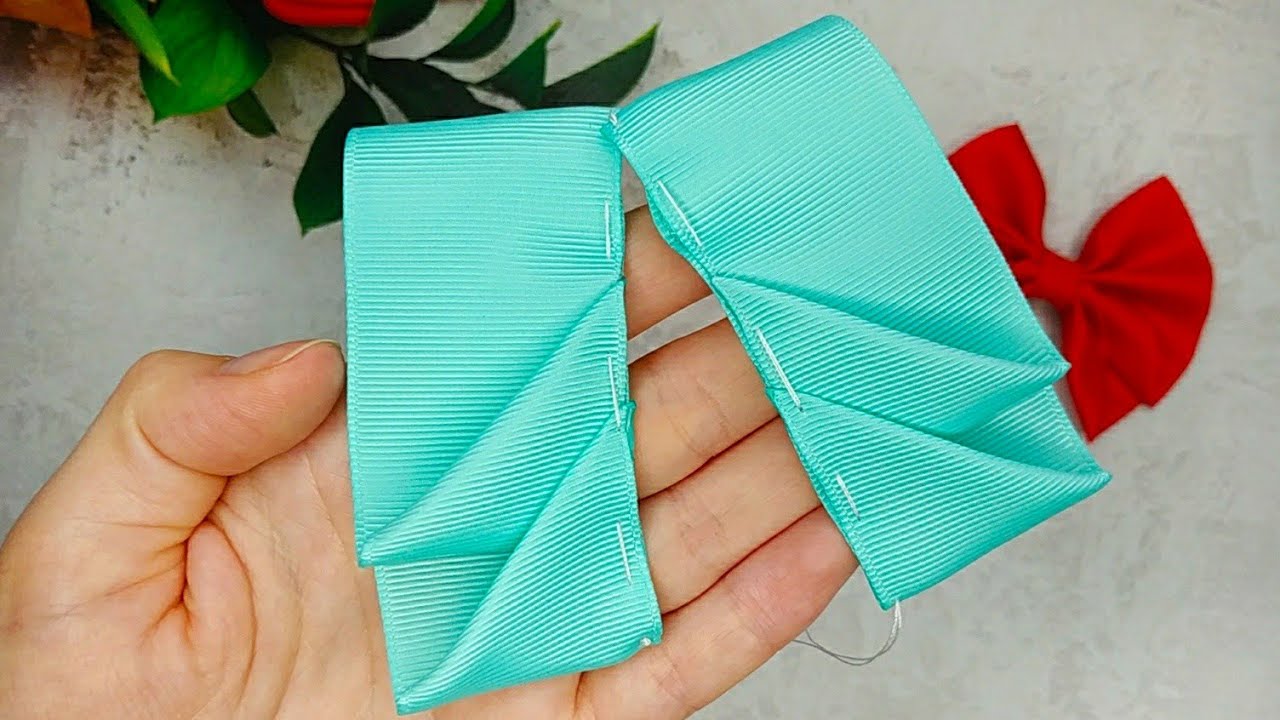 DIY Bows for Hair - Good for cute girls hairstyles 🎀