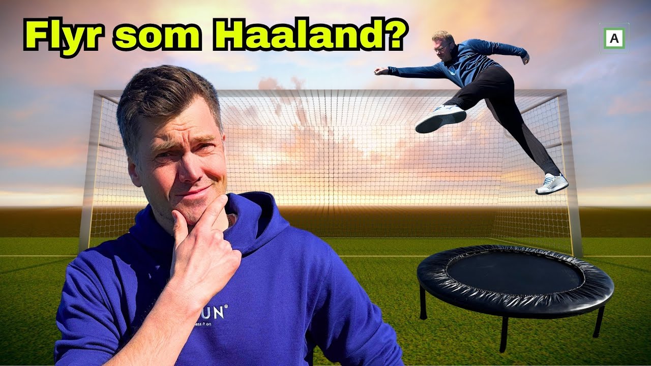 Fotball med Trampoline 😅