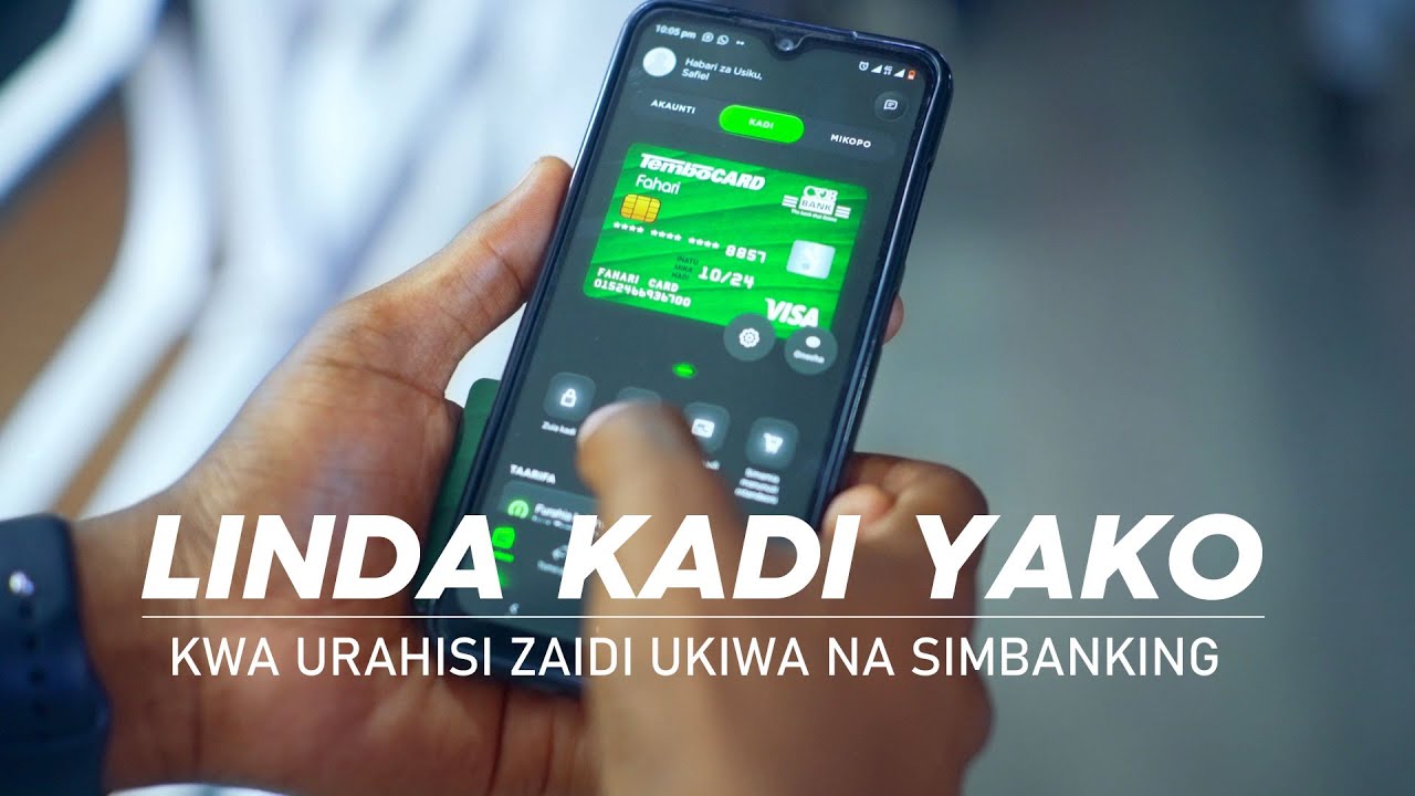 Omba Kadi Mpya au Zuia Kadi yako ya CRDB isitumike VIBAYA