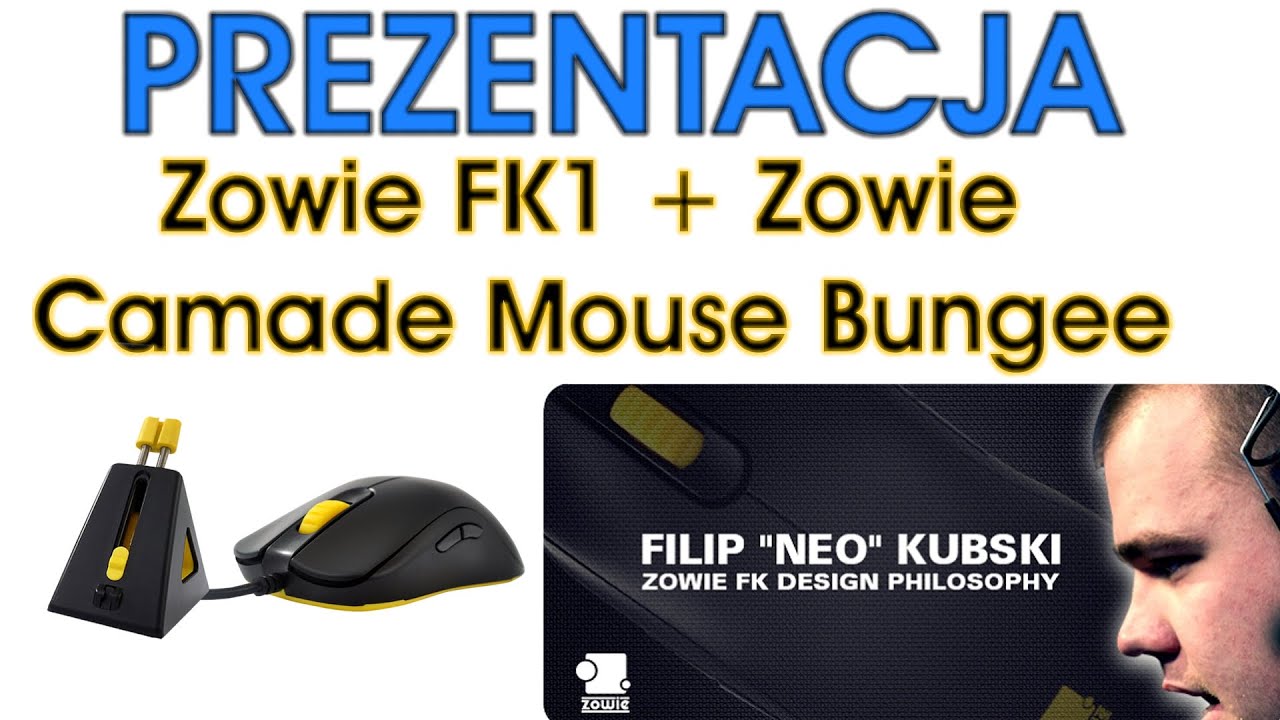 Unboxing Zowie FK1 & Zowie Camade Mouse Bungee + PROMOCJA - HardPC TV #20