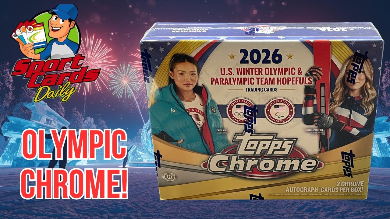 Olympians on Chrome | 2026 Topps Chrome US Team Hopefuls Hobby Box