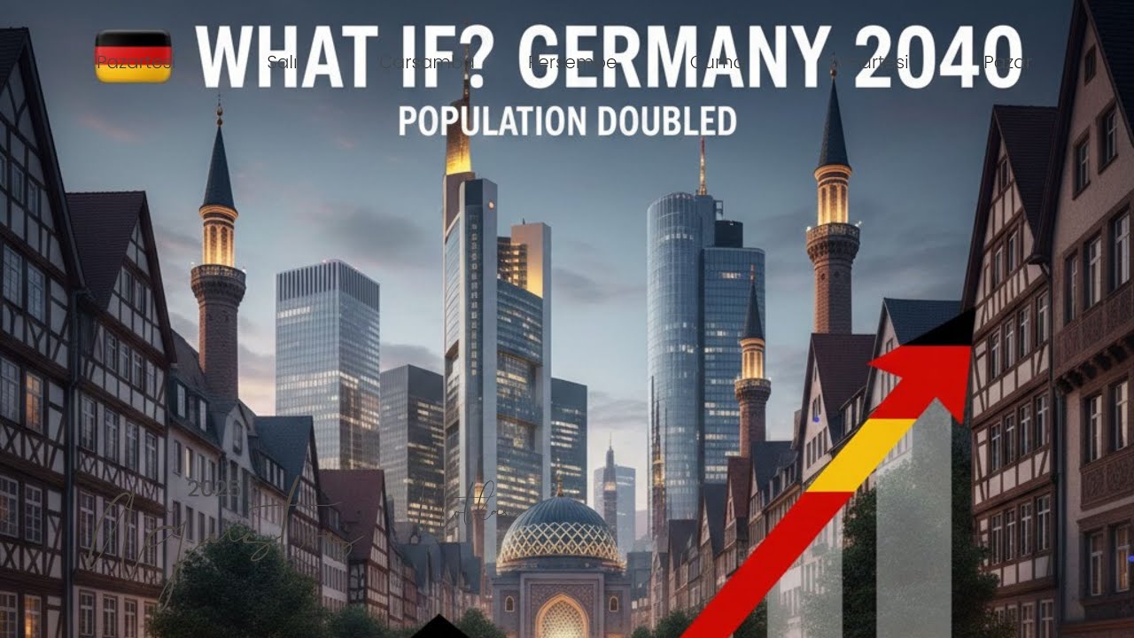 🇩🇪 WHAT IF? The Muslim Population of Germany Doubled by 2040? 📈 Economic Power vs. Cultural Clash