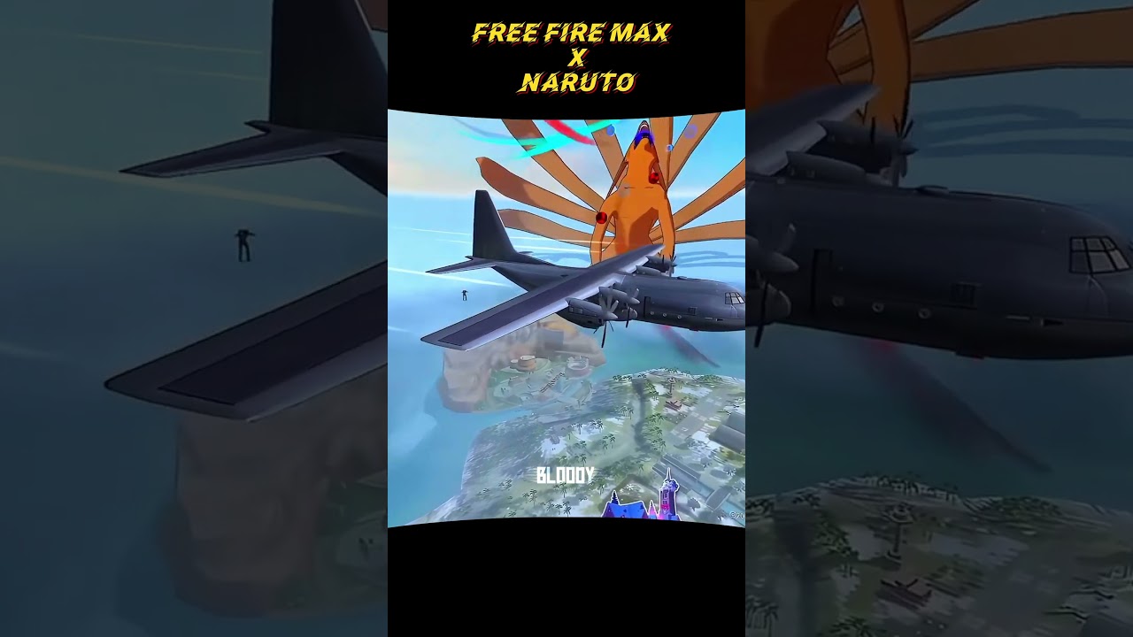 NARUTO 😎  X FREE FIRE MAX 🤡 BEST COLLABORATION EVER #viral_ff #gyangaming
