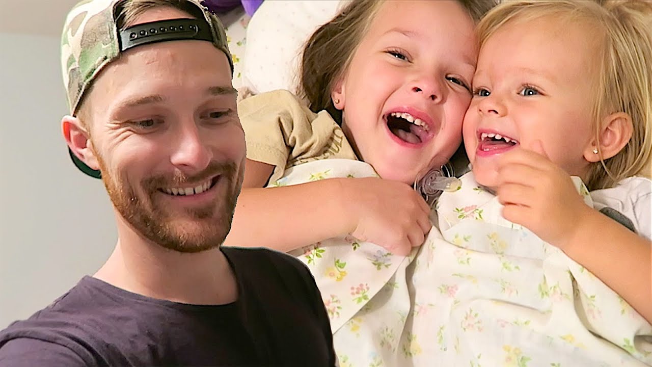 PULLING A FAST ONE ON DADDY